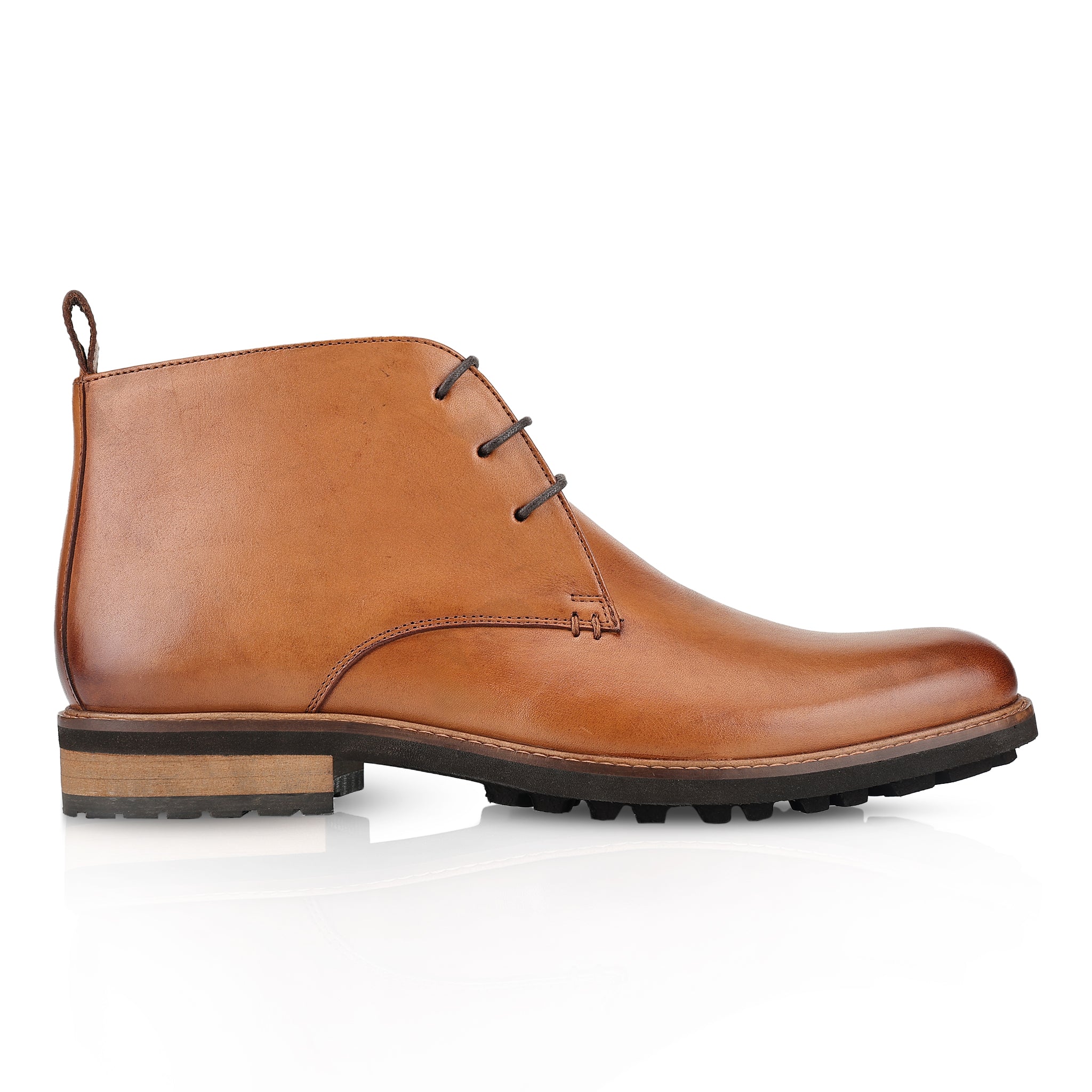 Ludgate Leather Chukka Boots - Tan