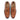 Flint Leather Brouge Derby Shoes  - Tan