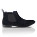 Carnaby Suede Leather Chelsea Boot - Black