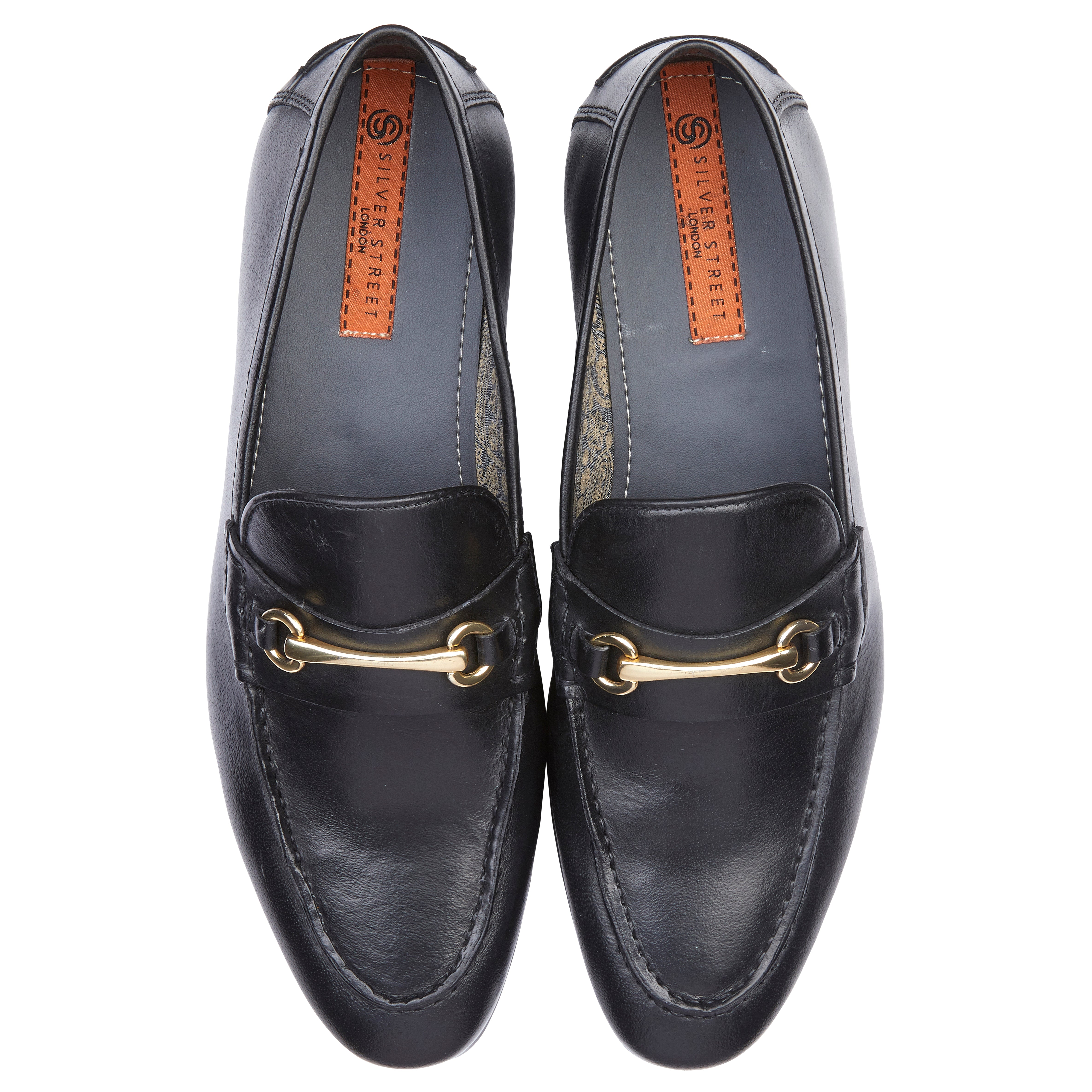 Richmond Smart Formal Leather Loafer - Black