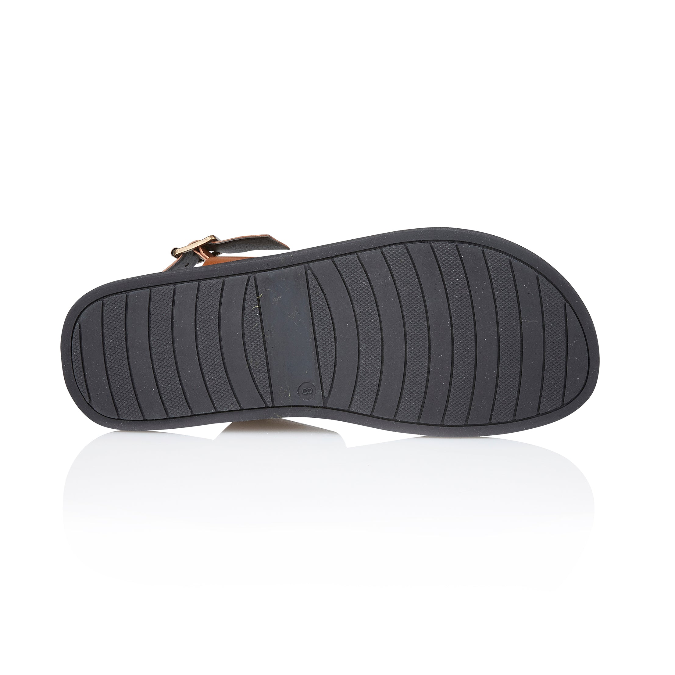 Mitcham Leather Sandal - Black