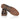 Baden Leather Toecap Derby Shoes - Brown