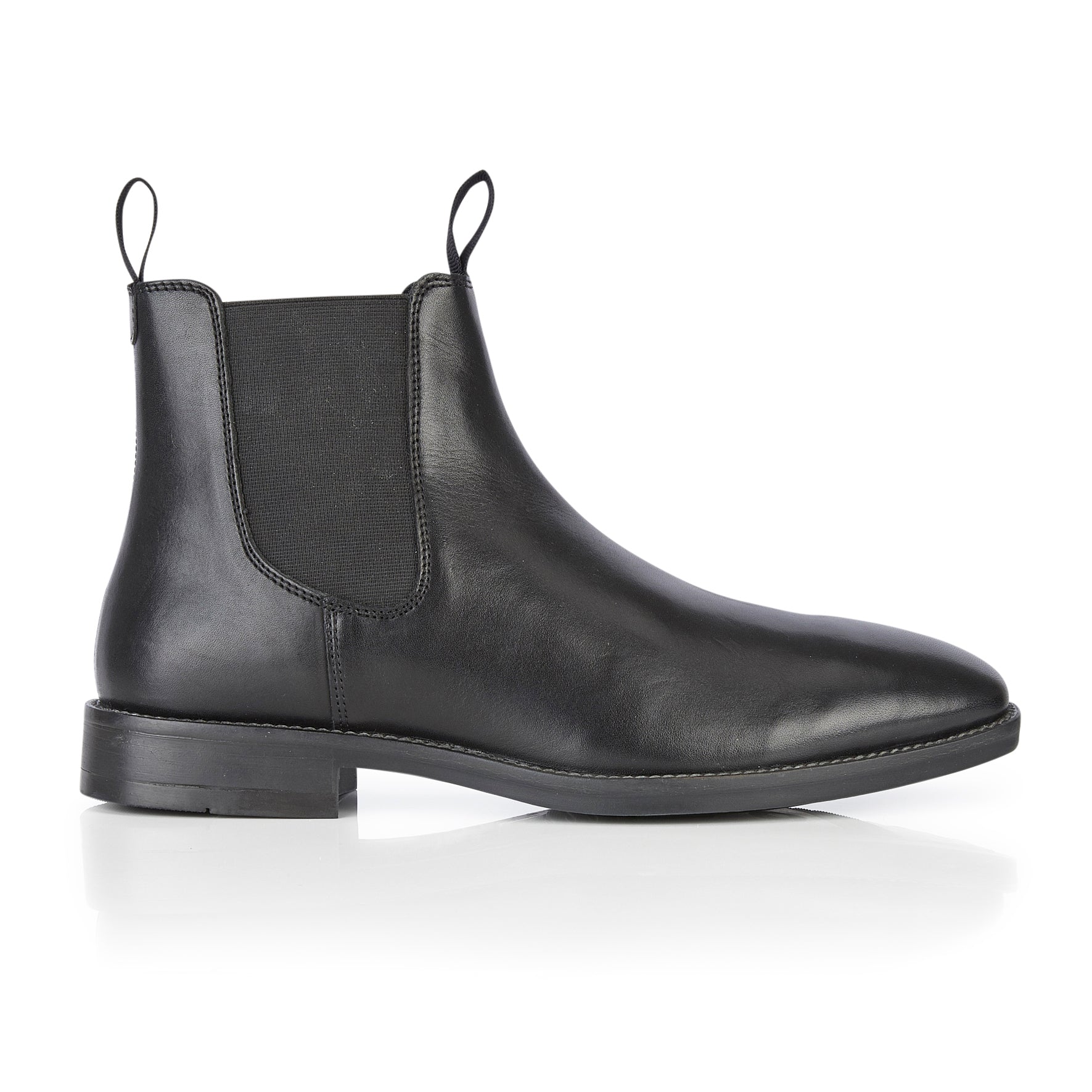 Bristol Leather Chelsea Boots - Black