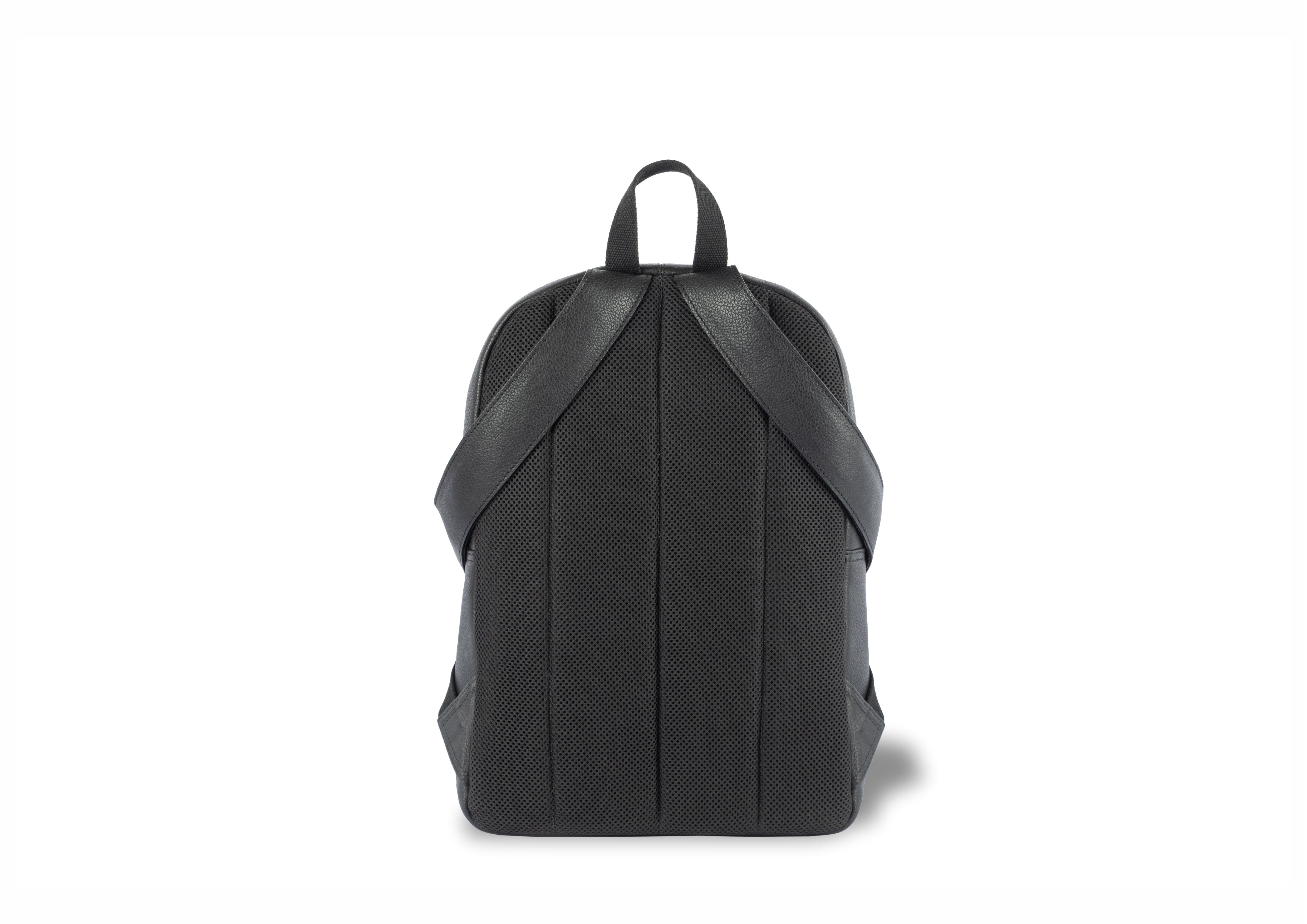 Bourne Leather Backpack - Black