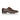 Side view of Baden brown leather derby shoes for men