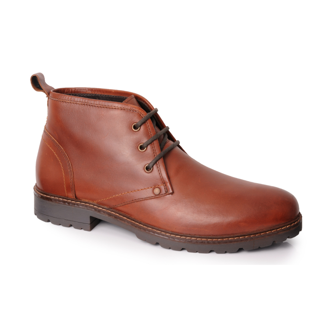 Camden Leather Chukka Boot - Brown