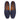 Danielle Suede Leather Driving Loafers- Navy