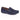Danielle Suede Leather Driving Loafers- Navy