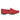 Danielle Suede Leather Driving Loafers- Red