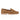 Ellie Suede Leather Slip On Deck Shoes - Tan