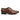 Fleet Leather Smart Formal Leather Brogue Shoes - Brown
