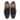Flint Leather Brouge Derby Shoes  - Black