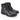 JJ Leather Lace up Boots - Black