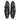 Bourne Leather Double Monk Strap Shoes  - Black