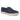 Northolt Suede Leather Lace up Boat Shoes - Navy