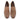 Perth Leather Woven Loafers - Brown