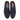 Perth Suede Leather Woven Loafers - Navy