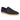 Perth Suede Leather Woven Loafers - Navy