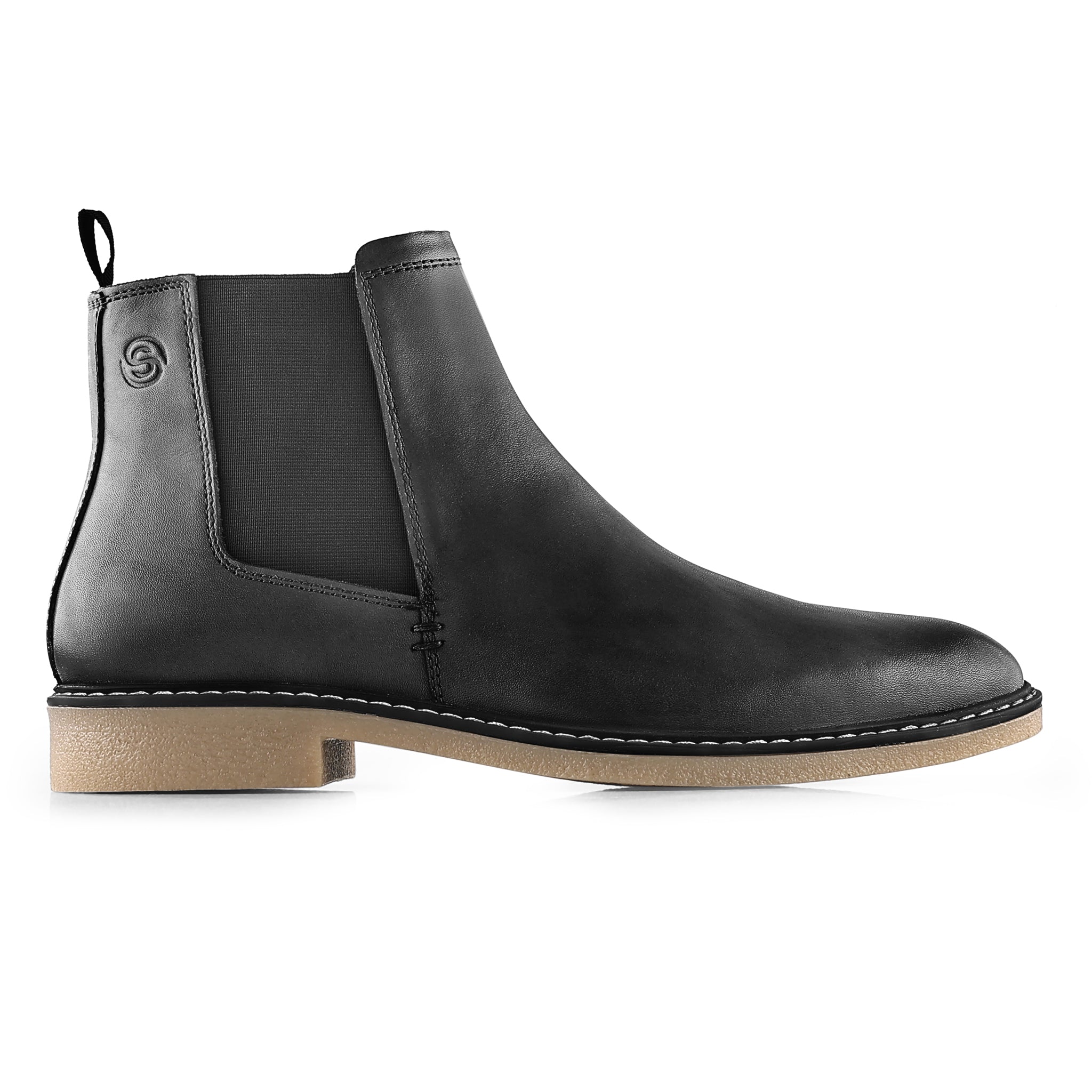 Pimlico Leather Chelsea Boots - Black