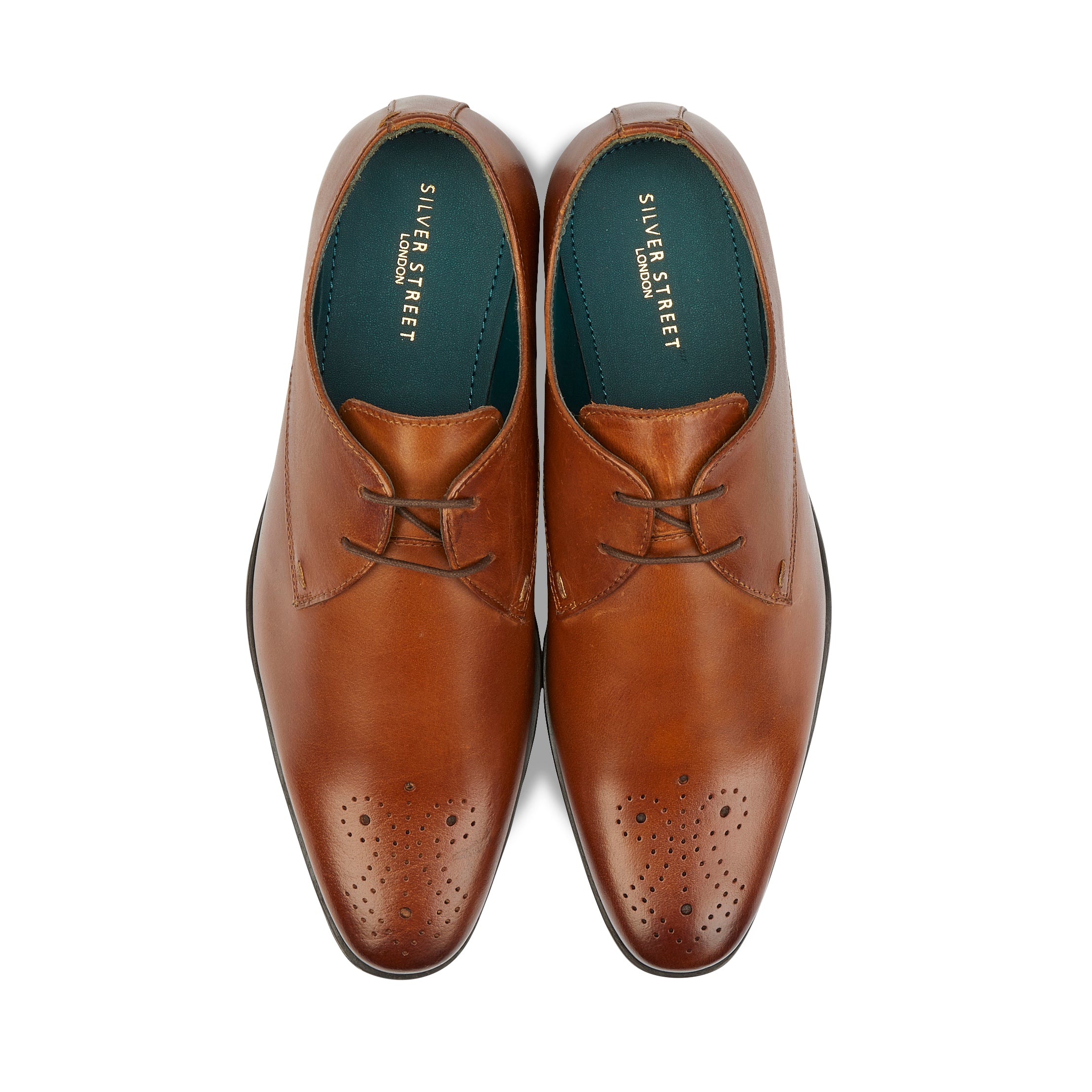 Sherman Leather Derby Shoe - Tan