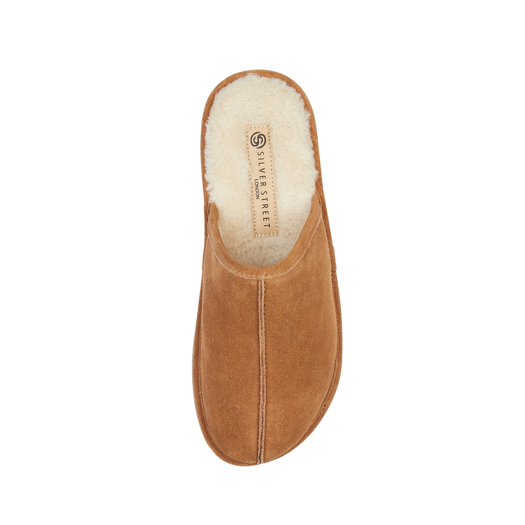 Smithfield Suede Leather Slipper - Tan