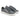 Westcote Leather Smart Casual Trainers - Grey